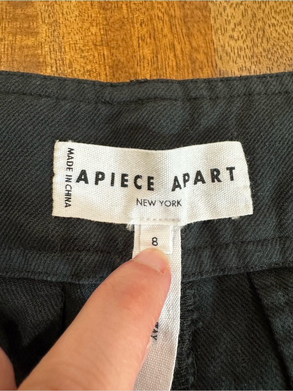 Apiece Apart Bari Crop Trouser - Forest - Picture 5 of 11